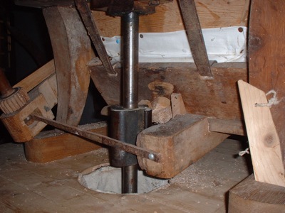 Dreiknack am Rüttelschuh