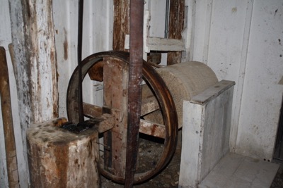 Schleifstein der Wetzsteinmühle