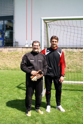 Mit Christian Lasch auf dem Seminar in Grünberg 2009