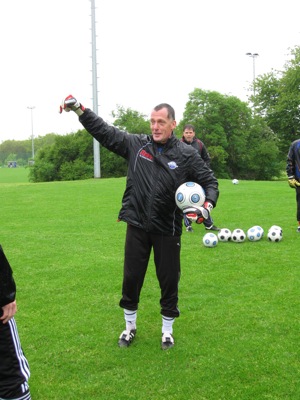 Torwarttrainer Seminar Grünberg 2010 mit Michael Gibhradt