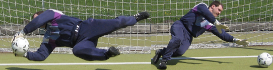 Paraden aus dem Training