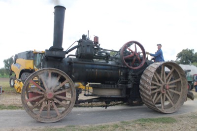 300 PS Heucke Dampftraktor der IG Historische Dampftechnik Kirchheim unter Teck